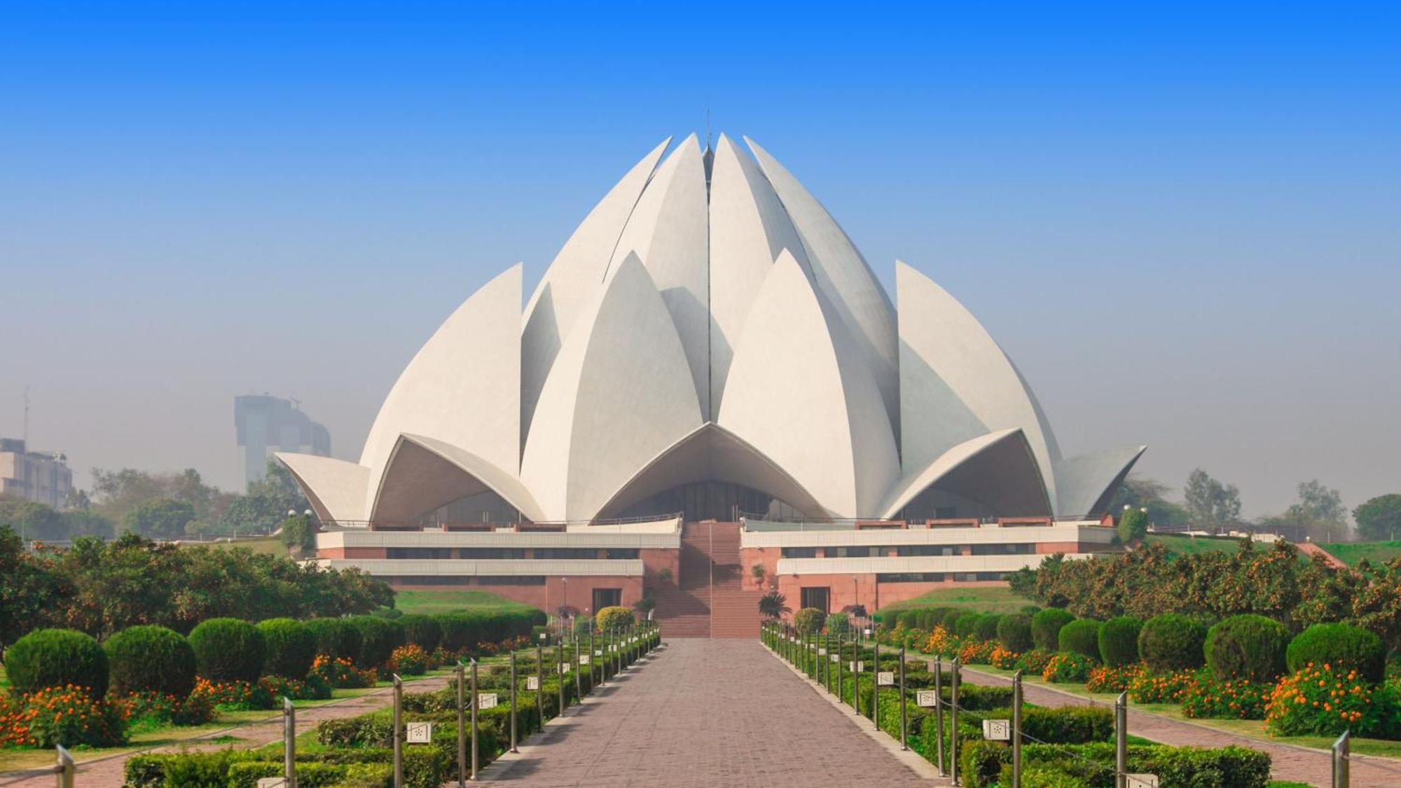 Crowne Plaza New Delhi Okhla By Ihg Hotel Buitenkant foto The Lotus Temple in Delhi